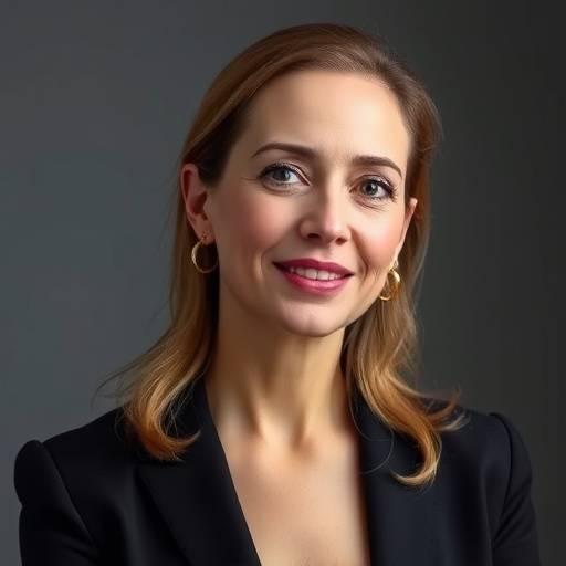 Portrait d'Élise Dubois, fondatrice de L'Art de la Parole.