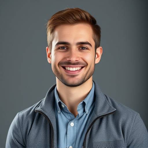 Portrait de Marc Leclerc, formateur en techniques de présentation, souriant et portant une veste grise.